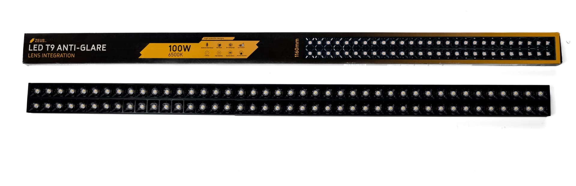 Réglette LED T9 100W 6500K
